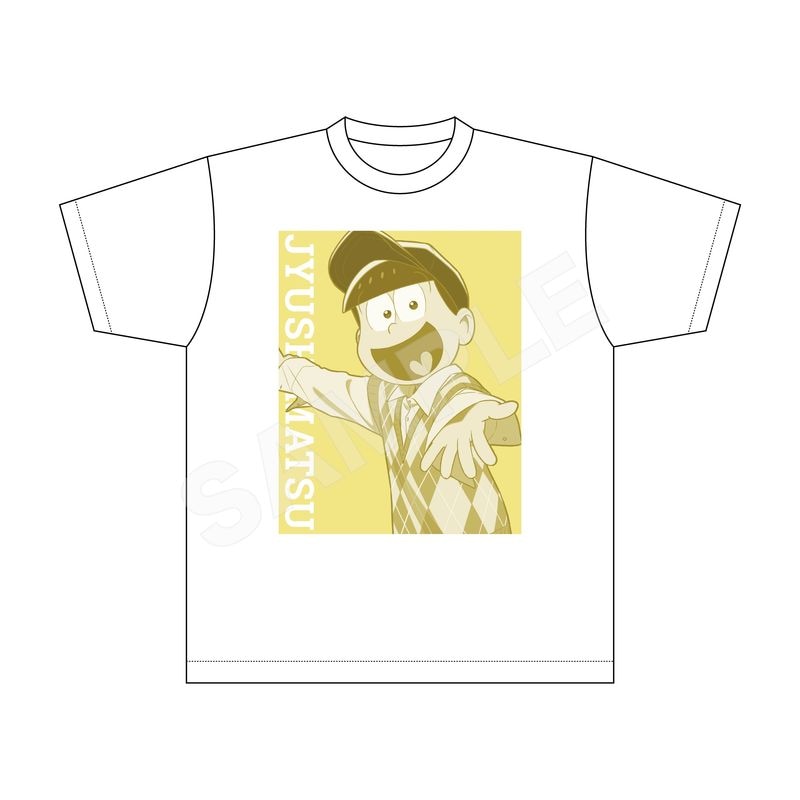 【予約受付中】『おそ松さん』デート風ver. Tシャツ 05 十四松