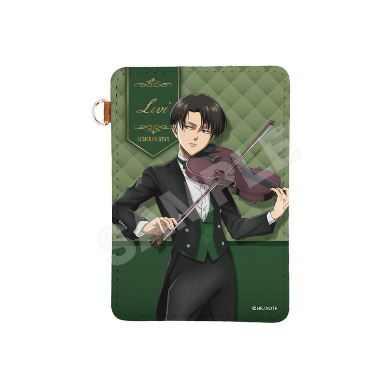 『進撃の巨人』四重奏ver. レザーパスケース 03 リヴァイ