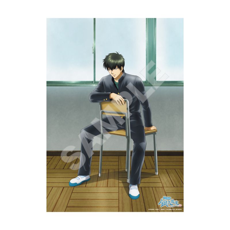 アニメキャラクター ポスターセット A4サイズ 予約受付中】『3年Z組銀八先生』A4クリアポスター 01 坂田銀八