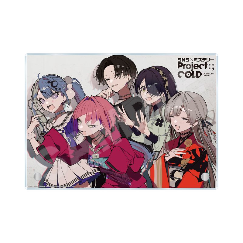 『Project:;COLD CASE MIRAGE』アクリルボード -技- 01 集合
