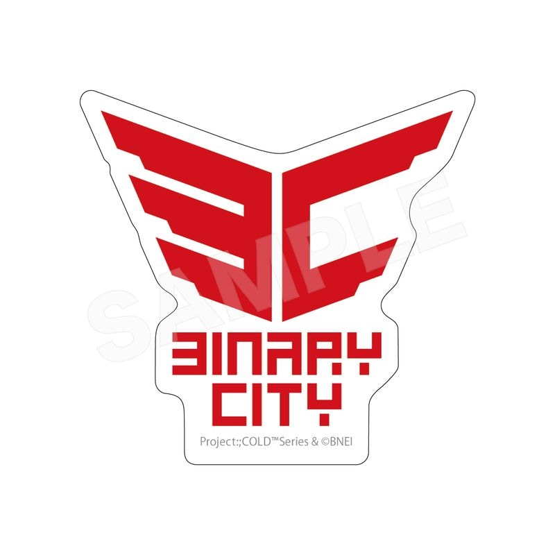 『Project:;COLD CASE MIRAGE』ステッカー 02 Binary City