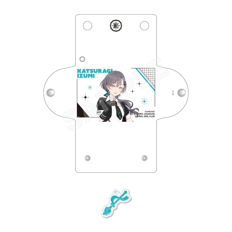 『ラブライブ！蓮ノ空女学院スクールアイドルクラブ』アイドゥーミー！ ver. チャーム付きクリアマルチケース H 桂城 泉