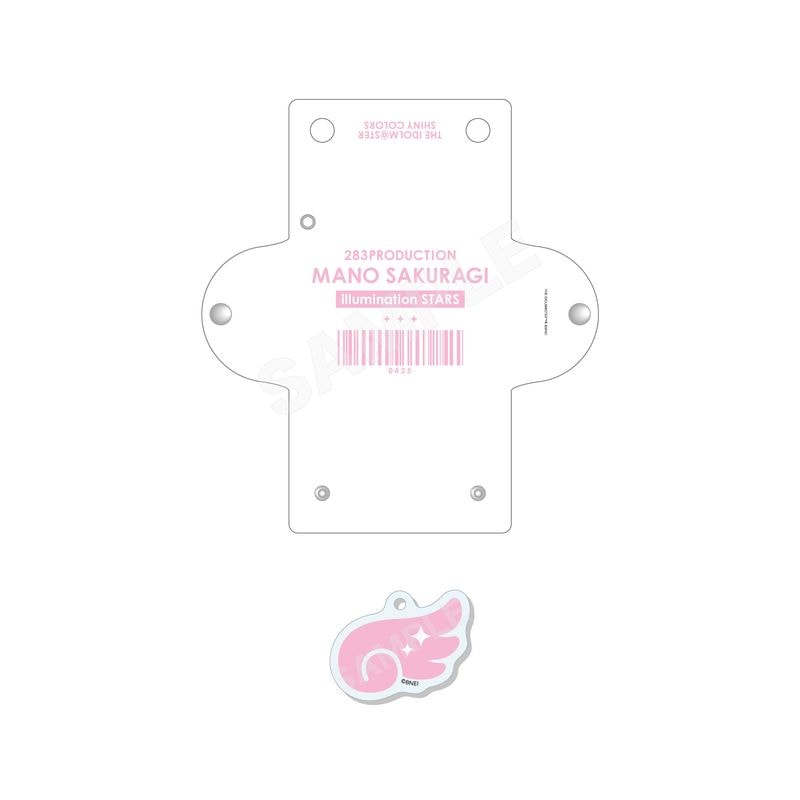 『アイドルマスター シャイニーカラーズ』チャーム付きクリアマルチケース 01 櫻木 真乃