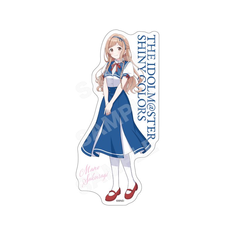 『アイドルマスター シャイニーカラーズ』パラレルマリンルックver. ステッカー 01 櫻木 真乃