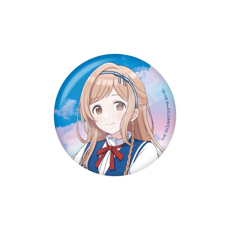 『アイドルマスター シャイニーカラーズ』パラレルマリンルックver. ホログラム缶バッジ 01 櫻木 真乃