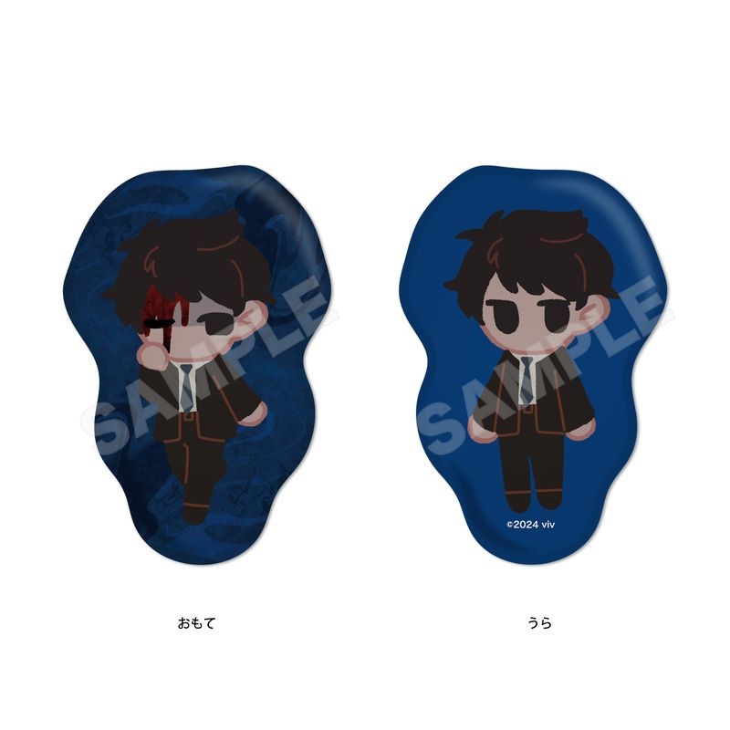 『さいはて駅』ダイカットクッション 01 春夏冬 ハル