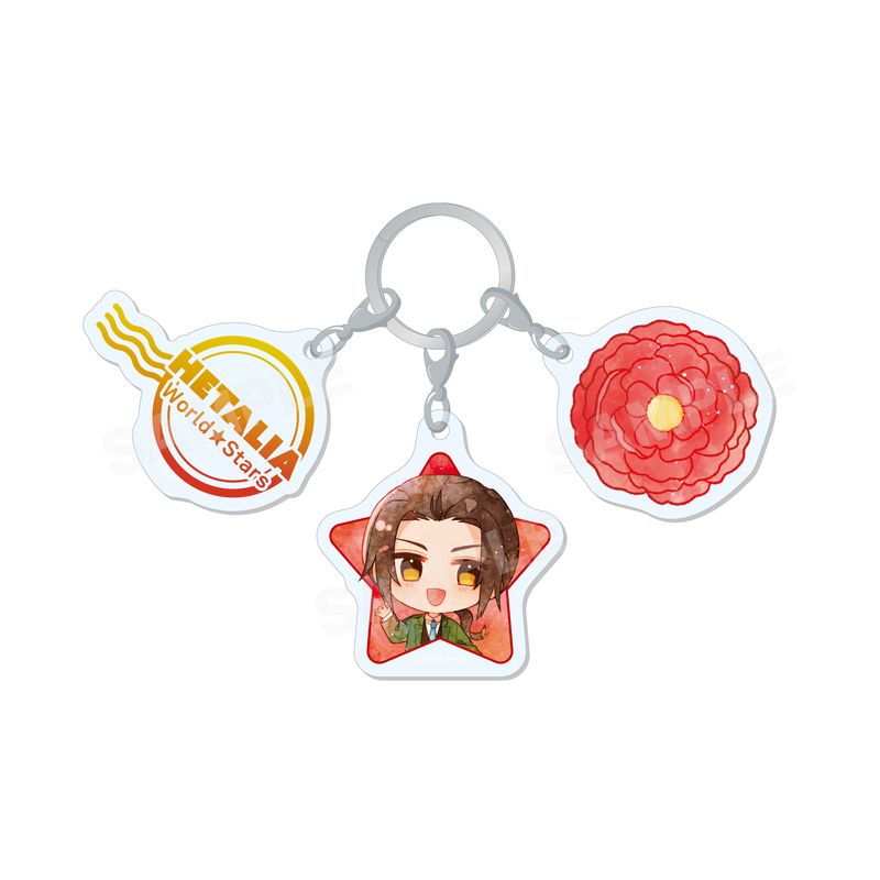 『ヘタリア World★Stars』キャラでるアート 3連チャーム 08 中国
