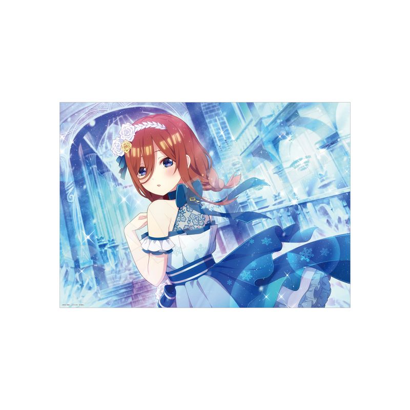 『五等分の花嫁 五つ子ちゃんはパズルを五等分できない。』A3クリアポスター 03 三玖