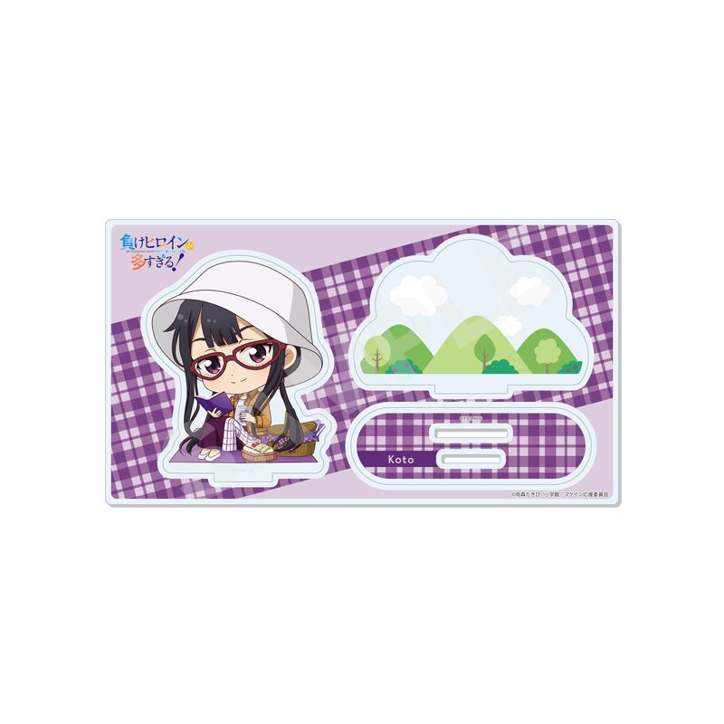 『負けヒロインが多すぎる！』ジオラマアクリル 06 月之木古都