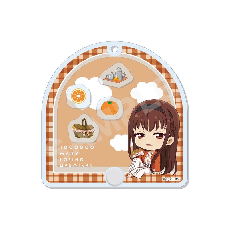 【予約受付中】『負けヒロインが多すぎる！』シャカシャカアクキー 08 放虎原ひばり