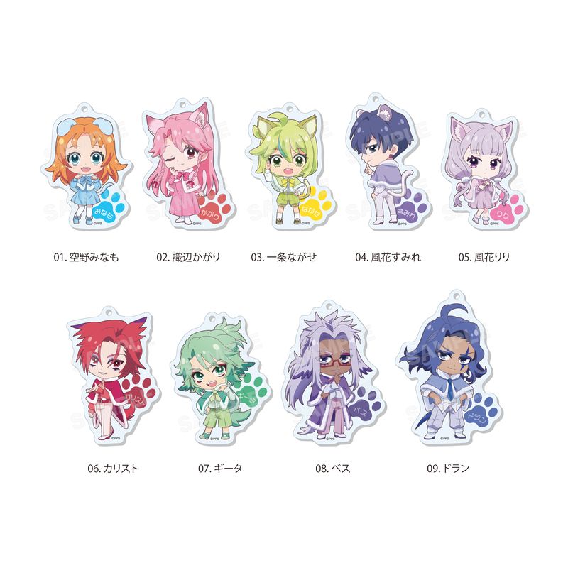 【予約受付中】『プリンセッション・オーケストラ』アクリルキーホルダー 全9種 コンプリートBOXセット