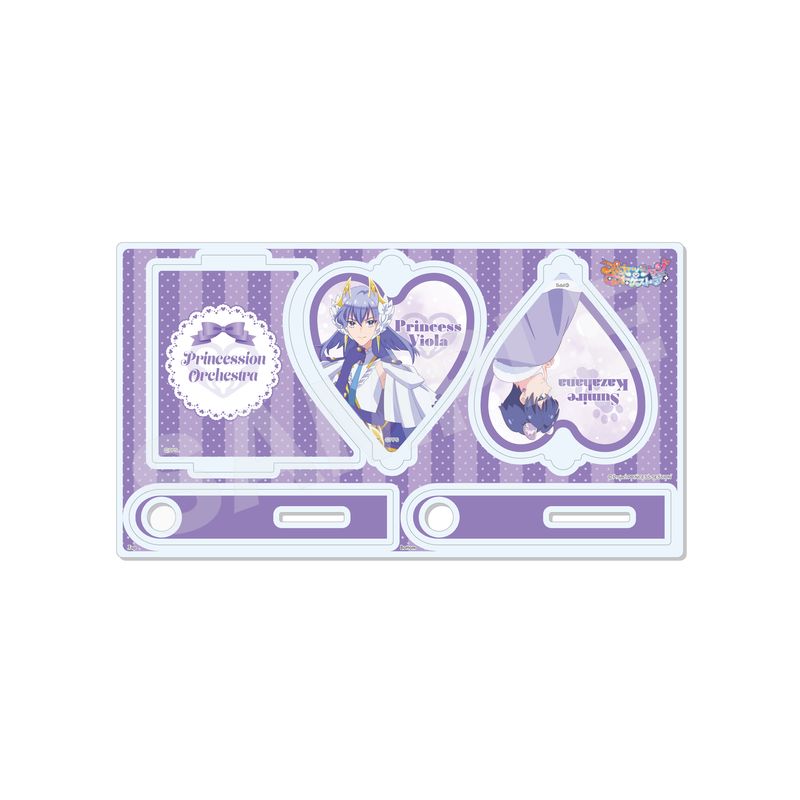 【予約受付中】『プリンセッション・オーケストラ』ケモ耳ver. くるっとアクリルスタンド 04 風花すみれ
