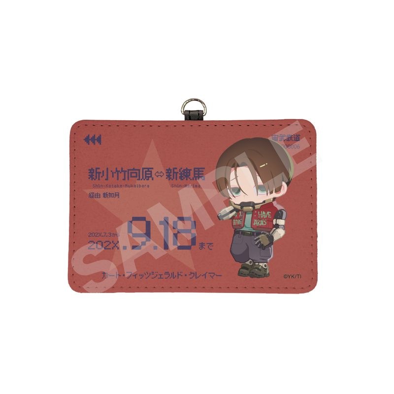 【予約受付中】『銀河特急 ミルキー☆サブウェイ』レザーカードケース 06 カート