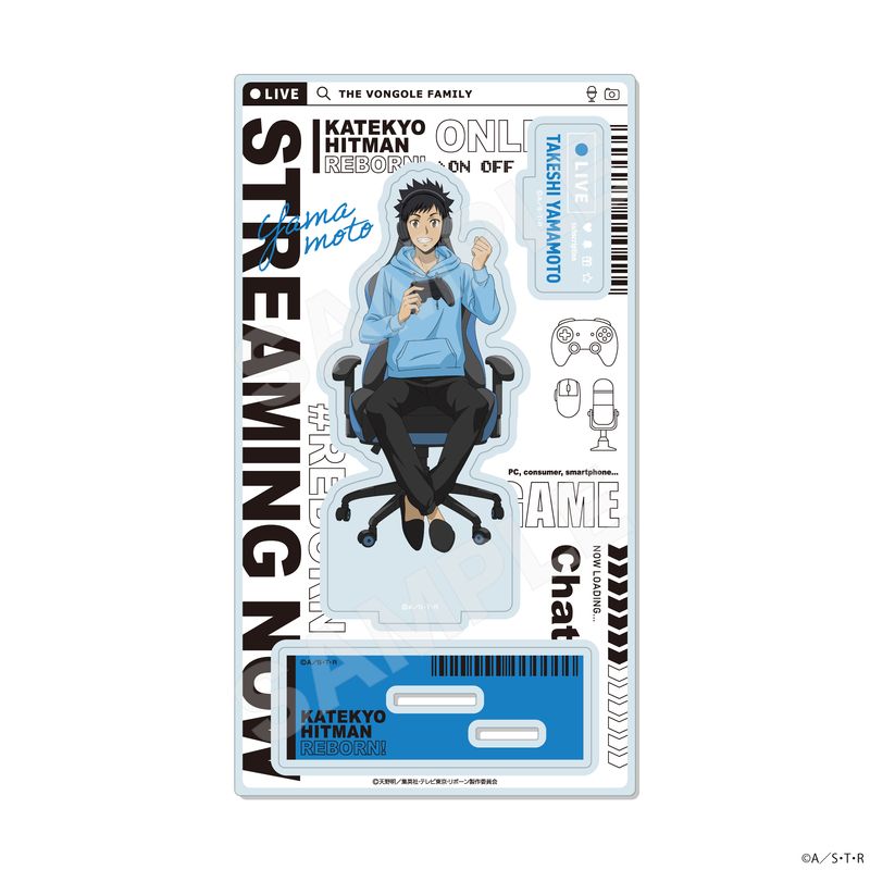 『家庭教師ヒットマンREBORN!』ゲーム配信者風ver. ジオラマアクリル 03 山本武