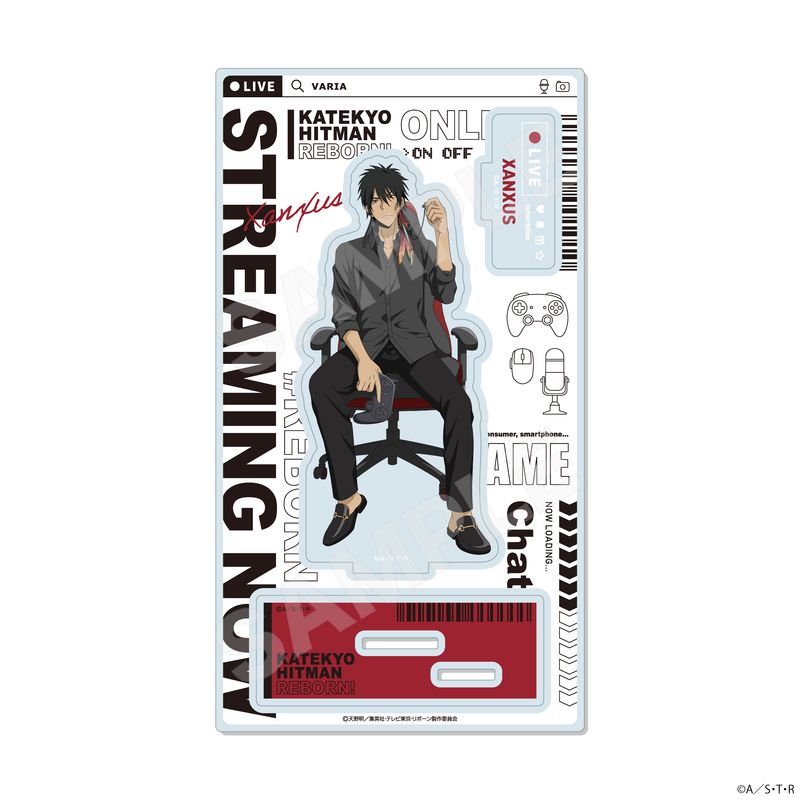 『家庭教師ヒットマンREBORN!』ゲーム配信者風ver. ジオラマアクリル 06 XANXUS