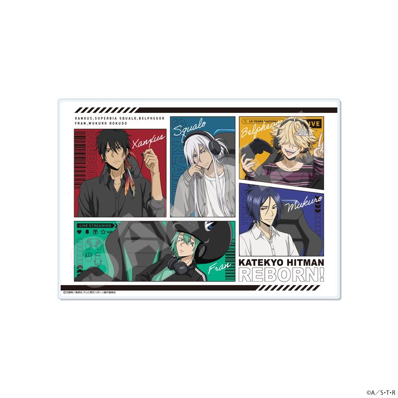 『家庭教師ヒットマンREBORN!』ゲーム配信者風ver. アクリルボード 02
