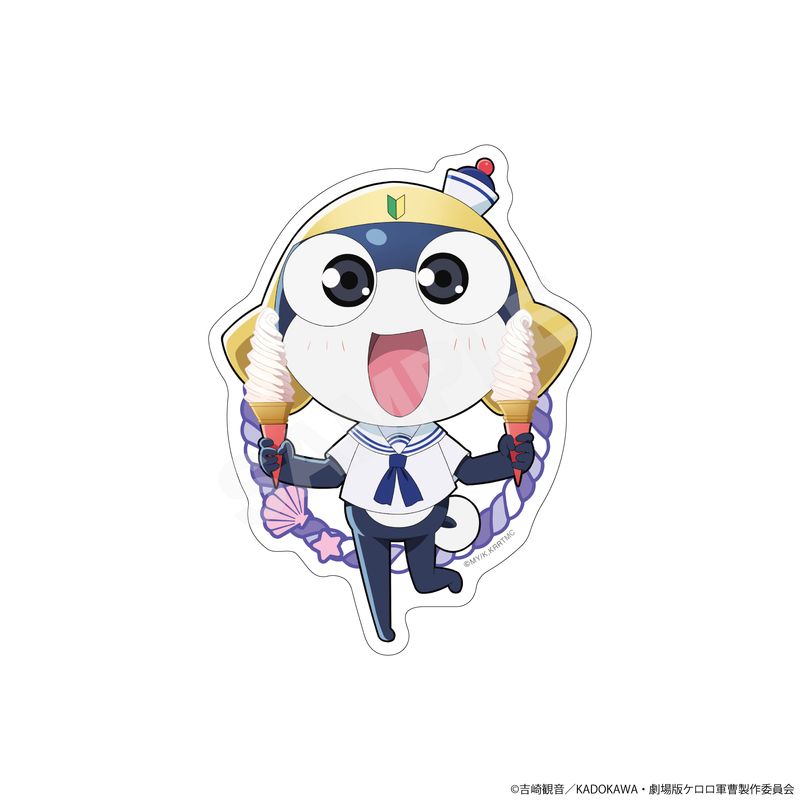 【予約受付中】『ケロロ軍曹』おでかけマリンルックver. ステッカー 02 タママ