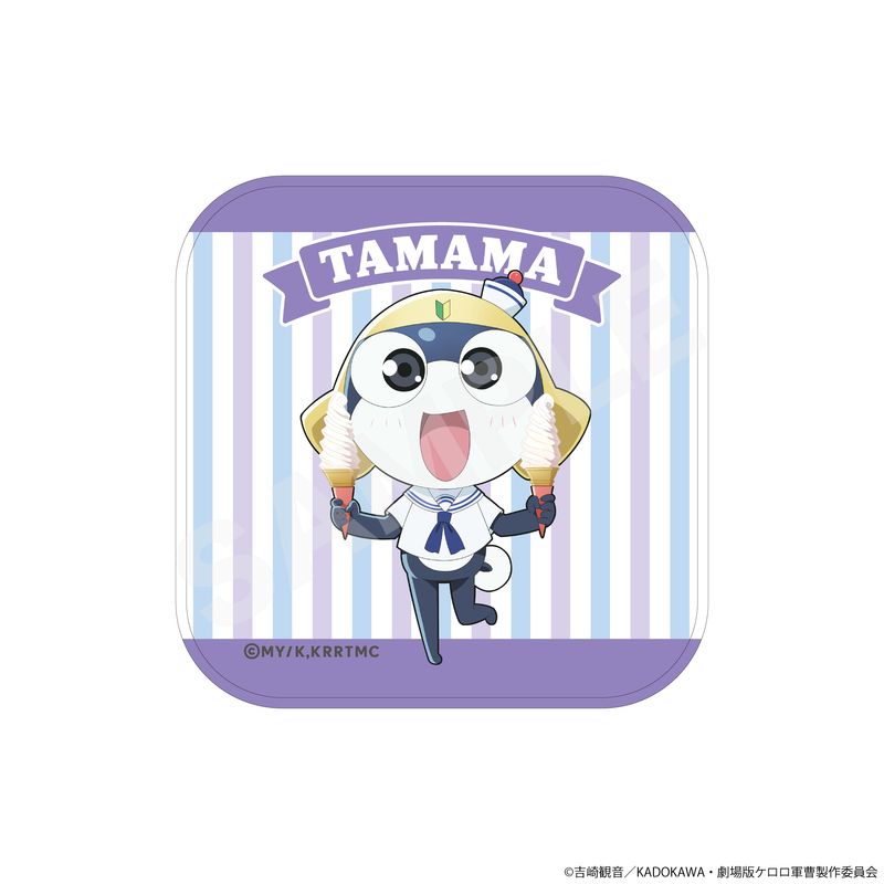【予約受付中】『ケロロ軍曹』おでかけマリンルックver. ミニタオル 02 タママ