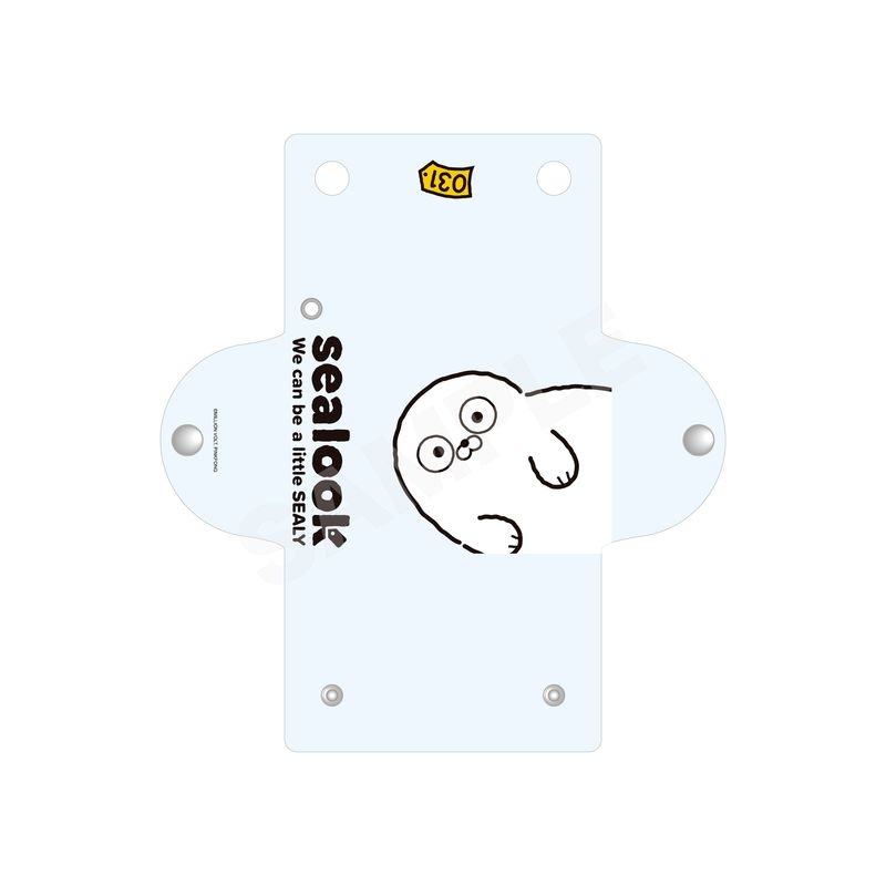 【予約受付中】『SEALOOK』クリアマルチケース 02 ベイビーザラシ
