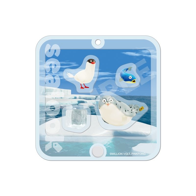 【予約受付中】『SEALOOK』シャカシャカアクキー 03 ドットザラシ・キョクアジサシ・ニシン