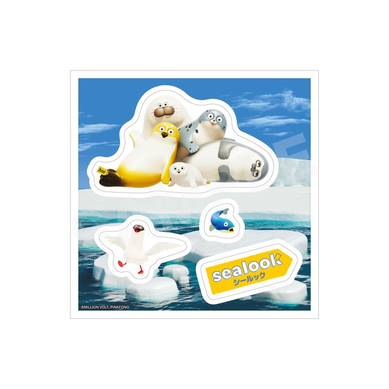 【予約受付中】『SEALOOK』ステッカー 06 集合