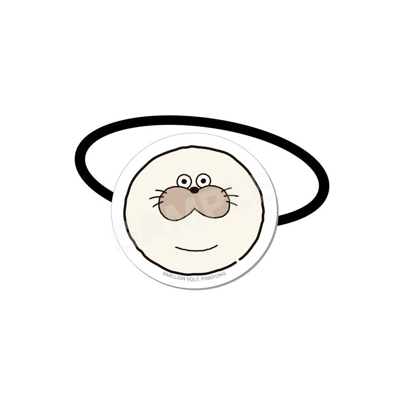 【予約受付中】『SEALOOK』ヘアゴム 03 ぽっちゃりザラシ