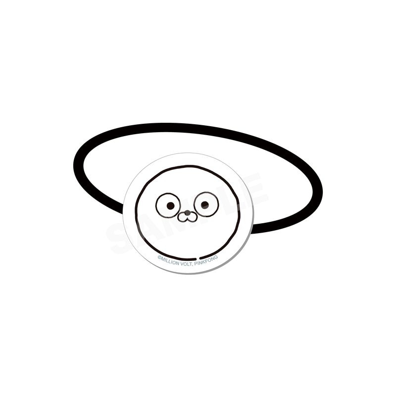 【予約受付中】『SEALOOK』ヘアゴム 05 ベイビーザラシ