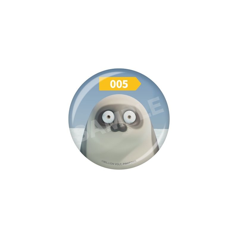【予約受付中】『SEALOOK』缶バッジ 06 005ゴーグルザラシ