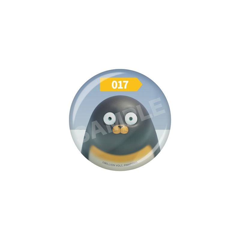 【予約受付中】『SEALOOK』缶バッジ 17 017ペンギンザラシ