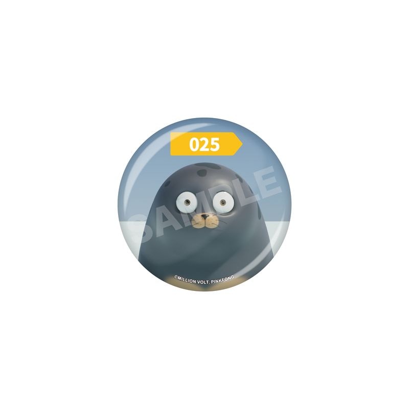 【予約受付中】『SEALOOK』缶バッジ 23 025インクザラシ