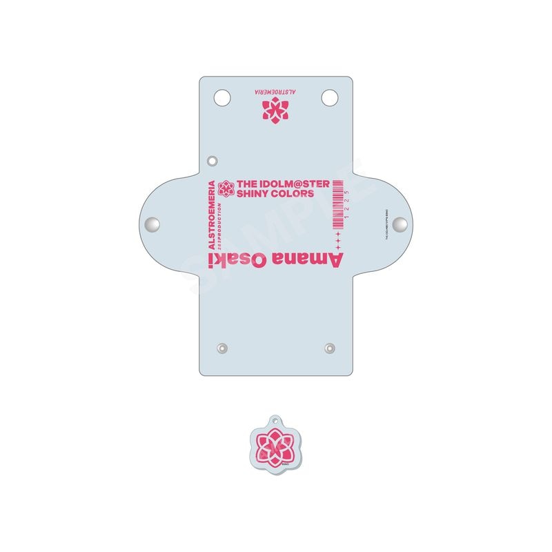 【予約受付中】『アイドルマスター シャイニーカラーズ』パステルマリンルックver. チャーム付きクリアマルチケース 01 大崎 甘奈