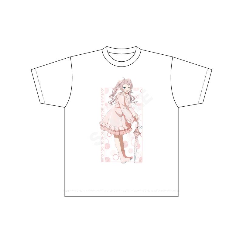 『ラブライブ！虹ヶ咲学園スクールアイドル同好会』レインコートver. Tシャツ M 鐘 嵐珠