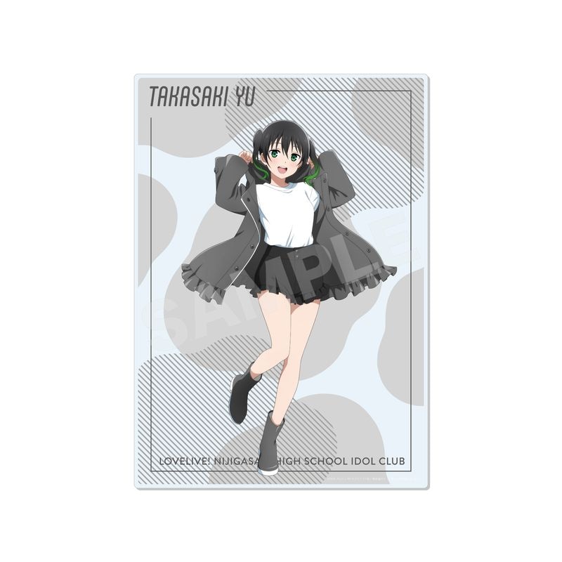 『ラブライブ！虹ヶ咲学園スクールアイドル同好会』レインコートver. アクリルボード A 高咲 侑