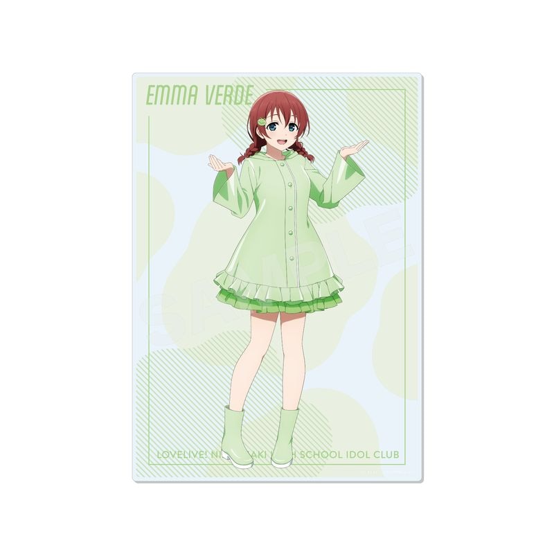 『ラブライブ！虹ヶ咲学園スクールアイドル同好会』レインコートver. アクリルボード I エマ・ヴェルデ