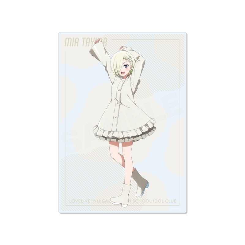 『ラブライブ！虹ヶ咲学園スクールアイドル同好会』レインコートver. アクリルボード L ミア・テイラー