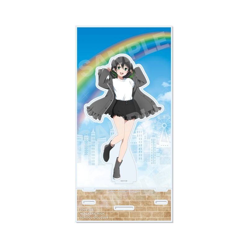 【予約受付中】『ラブライブ！虹ヶ咲学園スクールアイドル同好会』レインコートver. 背景付きアクスタ A 高咲 侑