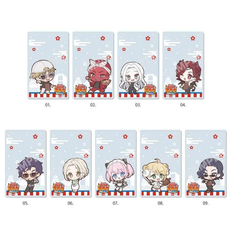 【予約受付中】『ストグラ』街歩きin大阪 アクリルカード 全9種 D コンプリートBOXセット
