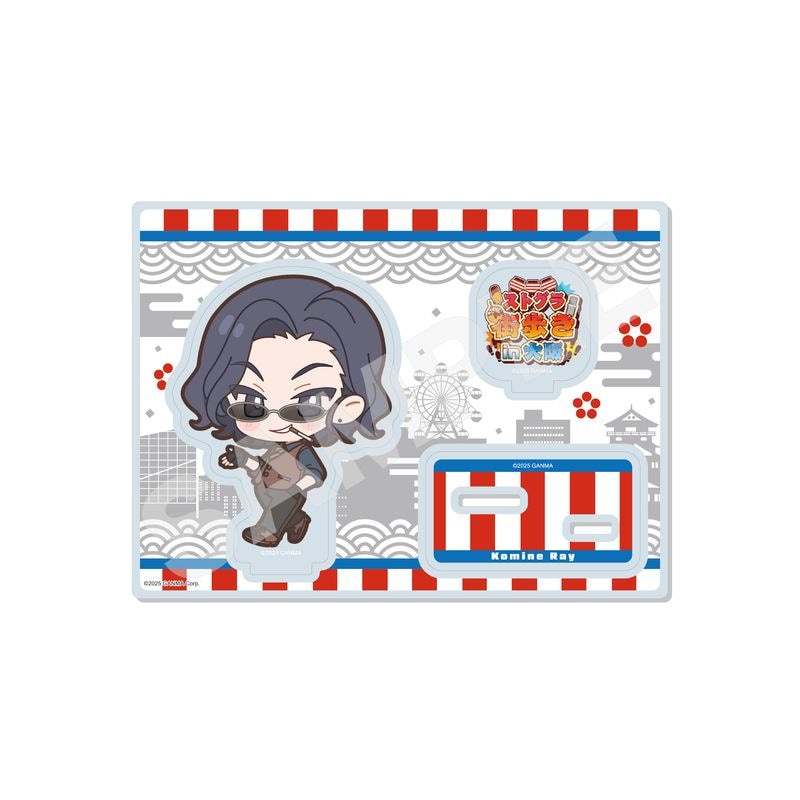 【予約受付中】『ストグラ』街歩きin大阪 ミニアクリルスタンド 18 小峯玲(ミニキャラ)