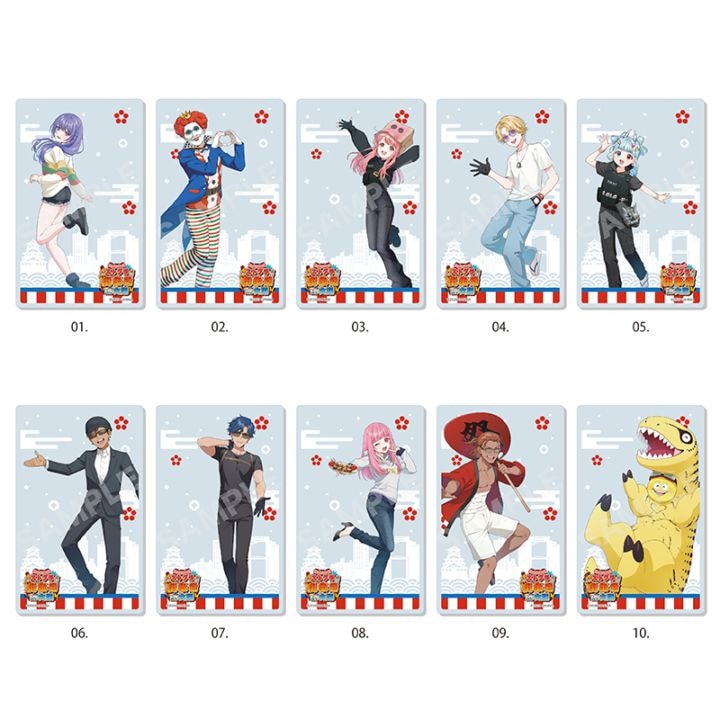【予約受付中】『ストグラ』街歩きin大阪 アクリルカード 全10種 F コンプリートBOXセット