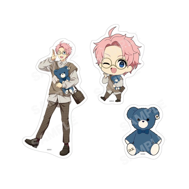 『アイドルマスター SideM』Teddy's Collection ステッカー(3枚セット) 04 兜大吾