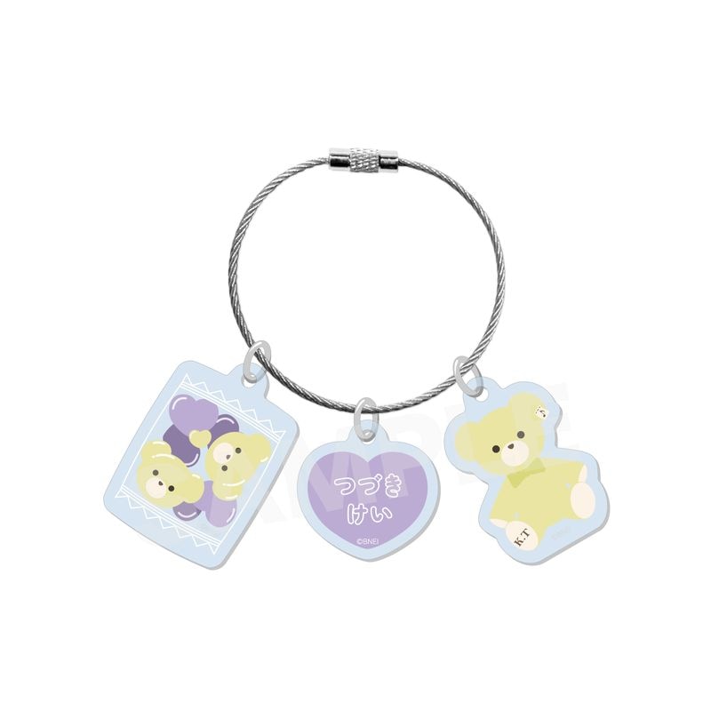 【予約受付中】『アイドルマスター SideM』Teddy's Collection ワイヤー3連アクリルチャーム 01 都築圭