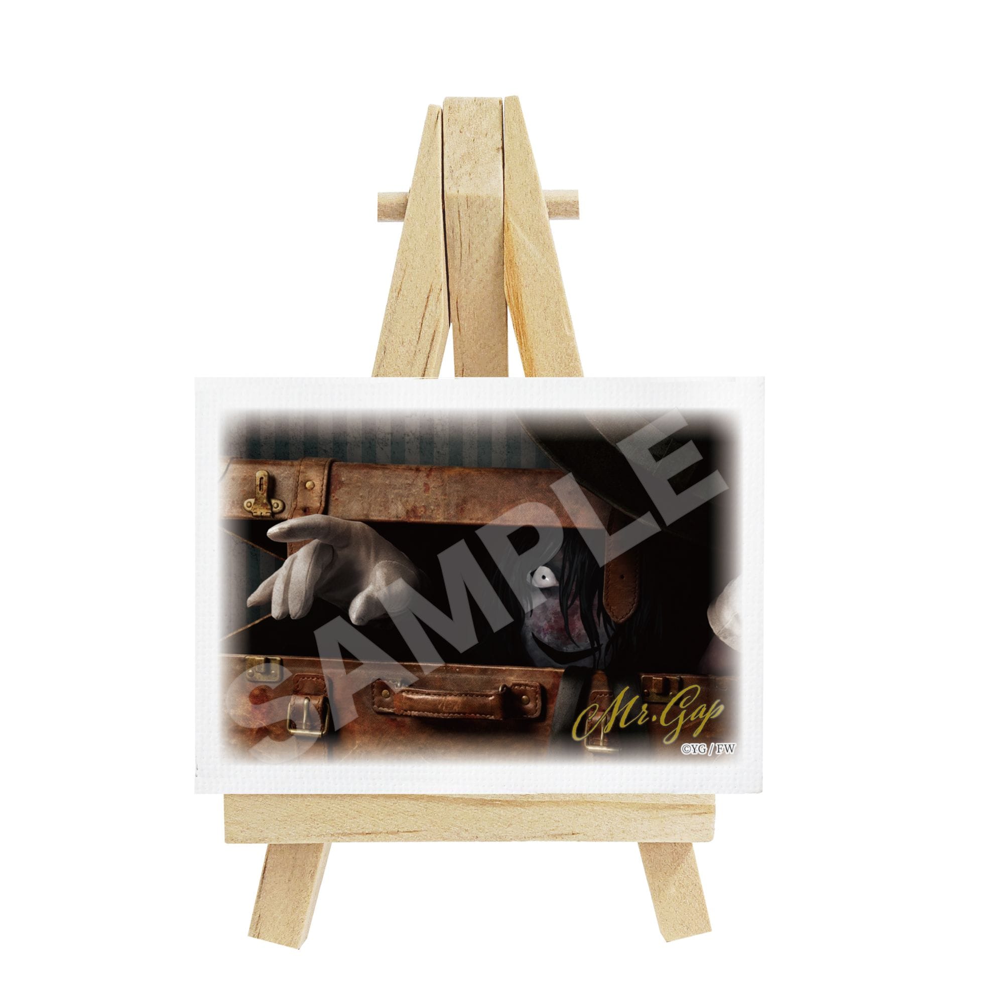 【予約受付中】『文字化化』執事ver. ミニイラストキャンバス /05 隙間の男