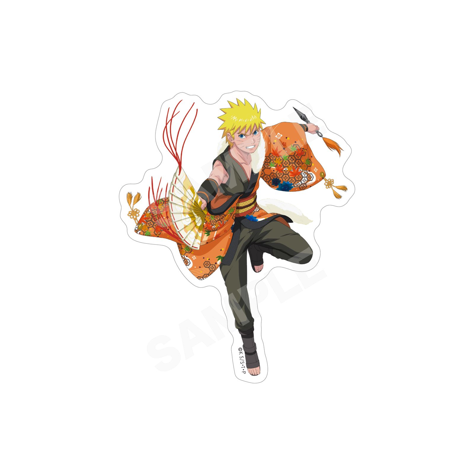 【予約受付中】『NARUTO-ナルト-疾風伝』演舞ver. ステッカー /01 うずまきナルト