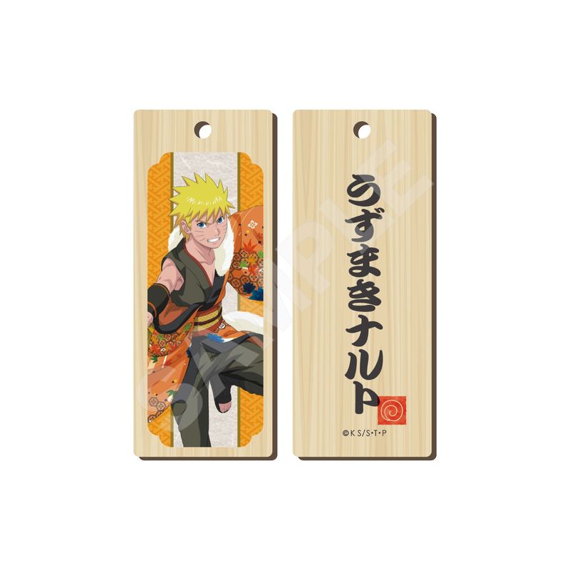 【予約受付中】『NARUTO-ナルト-疾風伝』演舞ver. 木札ストラップ /01 うずまきナルト