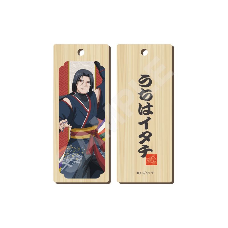 【予約受付中】『NARUTO-ナルト-疾風伝』演舞ver. 木札ストラップ /06 うちはイタチ