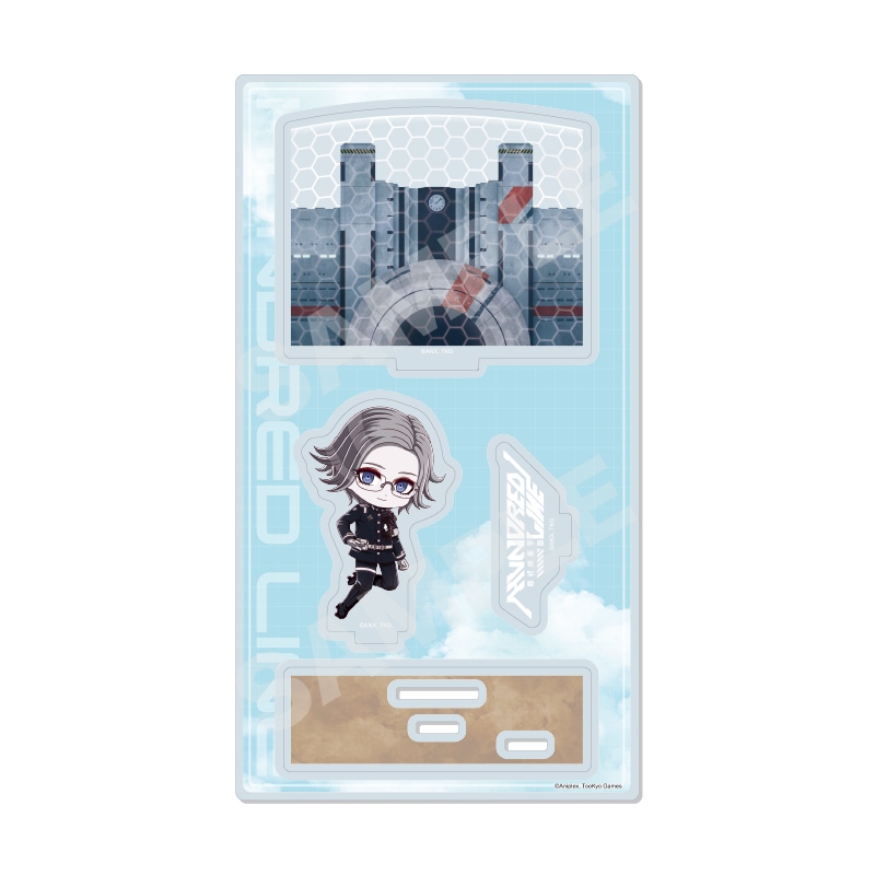 【予約受付中】『HUNDRED LINE -最終防衛学園-』ジオラマアクリルスタンド /03 蒼月衛人
