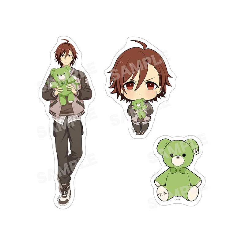 【予約受付中】《ポストカード特典対象》『アイドルマスター SideM』Teddy's Collection II ステッカー(3枚セット)/01 天ヶ瀬冬馬