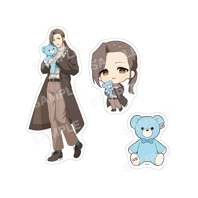 【予約受付中】《ポストカード特典対象》『アイドルマスター SideM』Teddy's Collection II ステッカー(3枚セット)/06 渡辺みのり