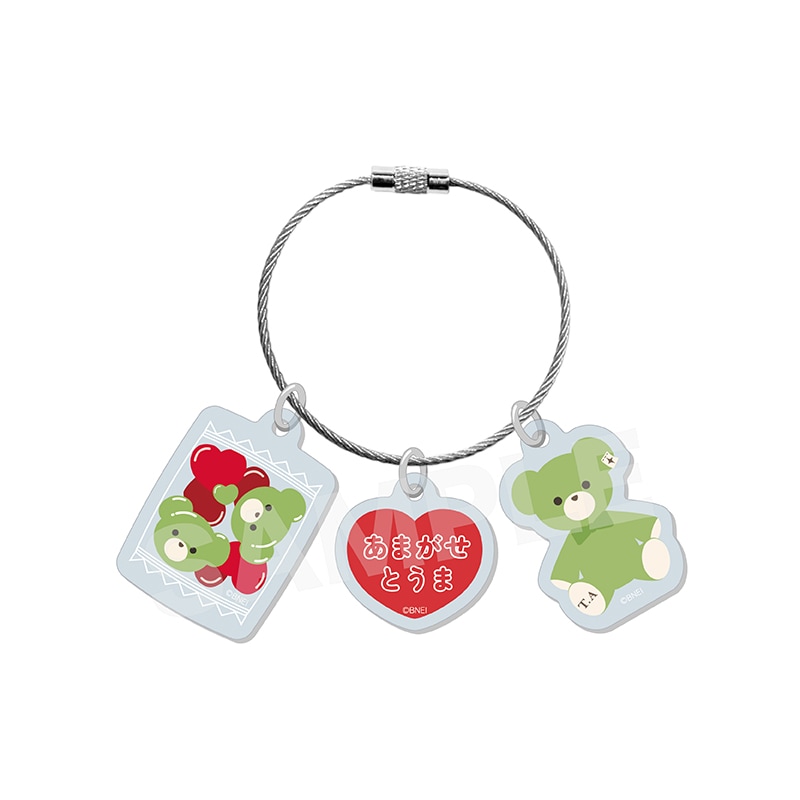 【予約受付中】《ポストカード特典対象》『アイドルマスター SideM』Teddy's Collection II ワイヤー3連アクリルチャーム/01 天ヶ瀬冬馬