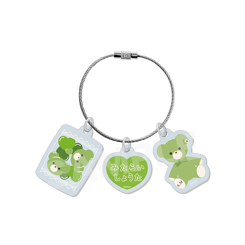 【予約受付中】《ポストカード特典対象》『アイドルマスター SideM』Teddy's Collection II ワイヤー3連アクリルチャーム/02 御手洗翔太
